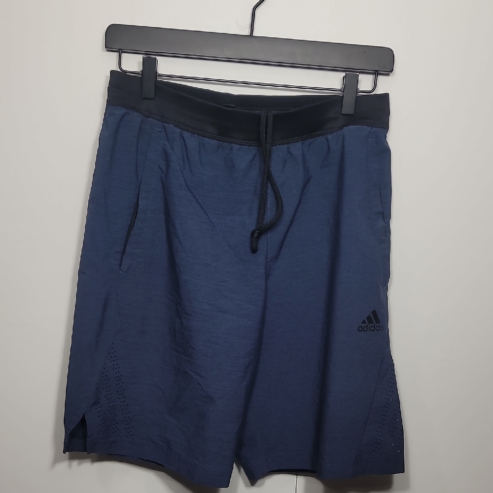 Adidas Men's Blue Athletic Shorts